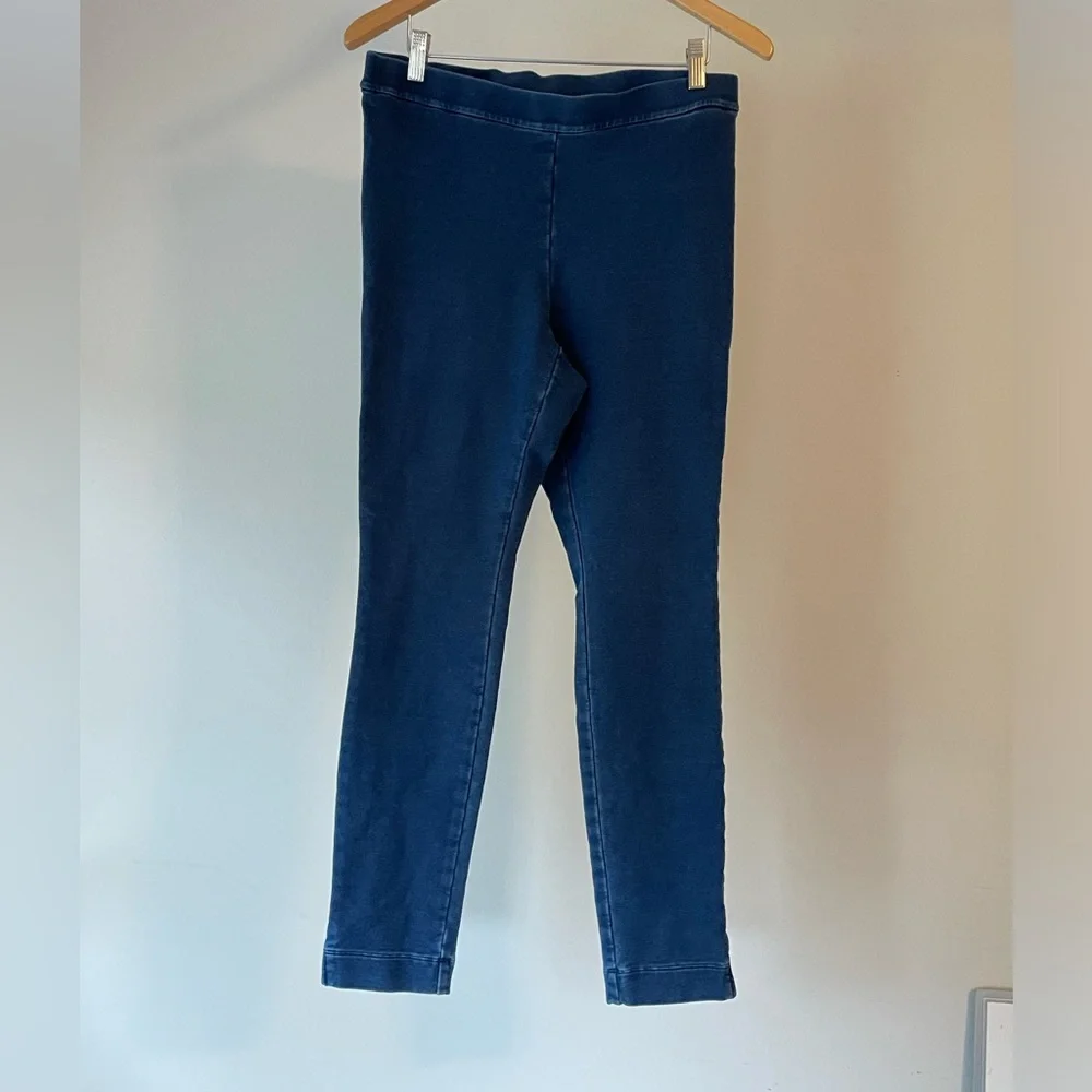 NWT J.Jill Indigo Ankle Leggings Everyday Wash Blue Denim Jeggings Jeans - XS